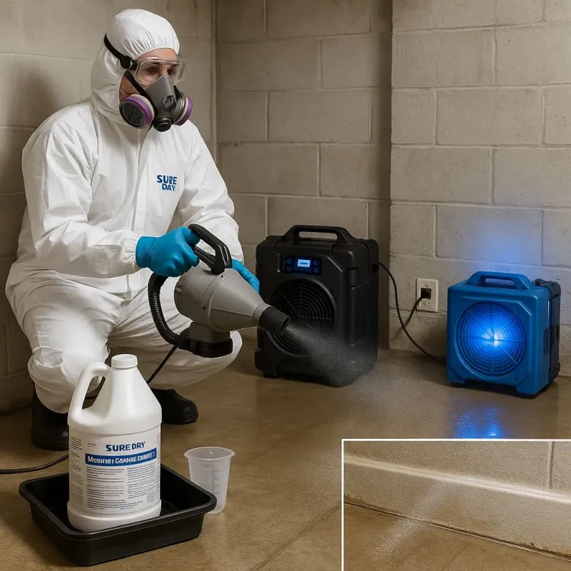Sanitization and Odor Removal process in Loudoun County, VA