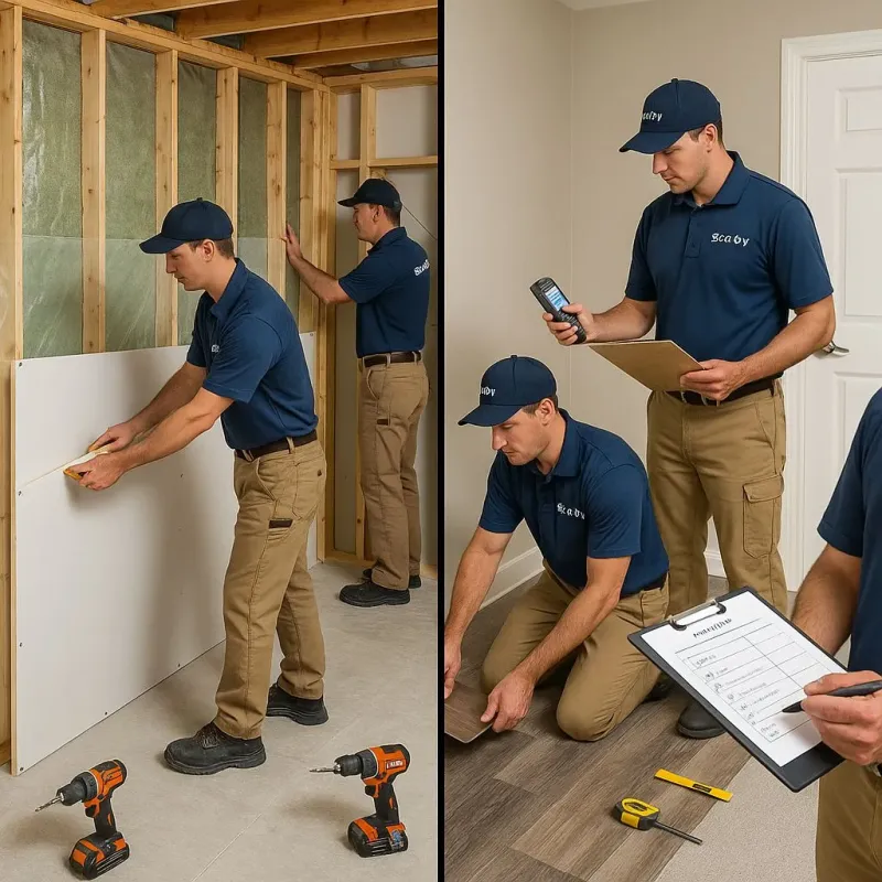 Repairs and Reconstruction process in Loudoun County, VA